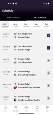 Ontario Reign android App screenshot 5